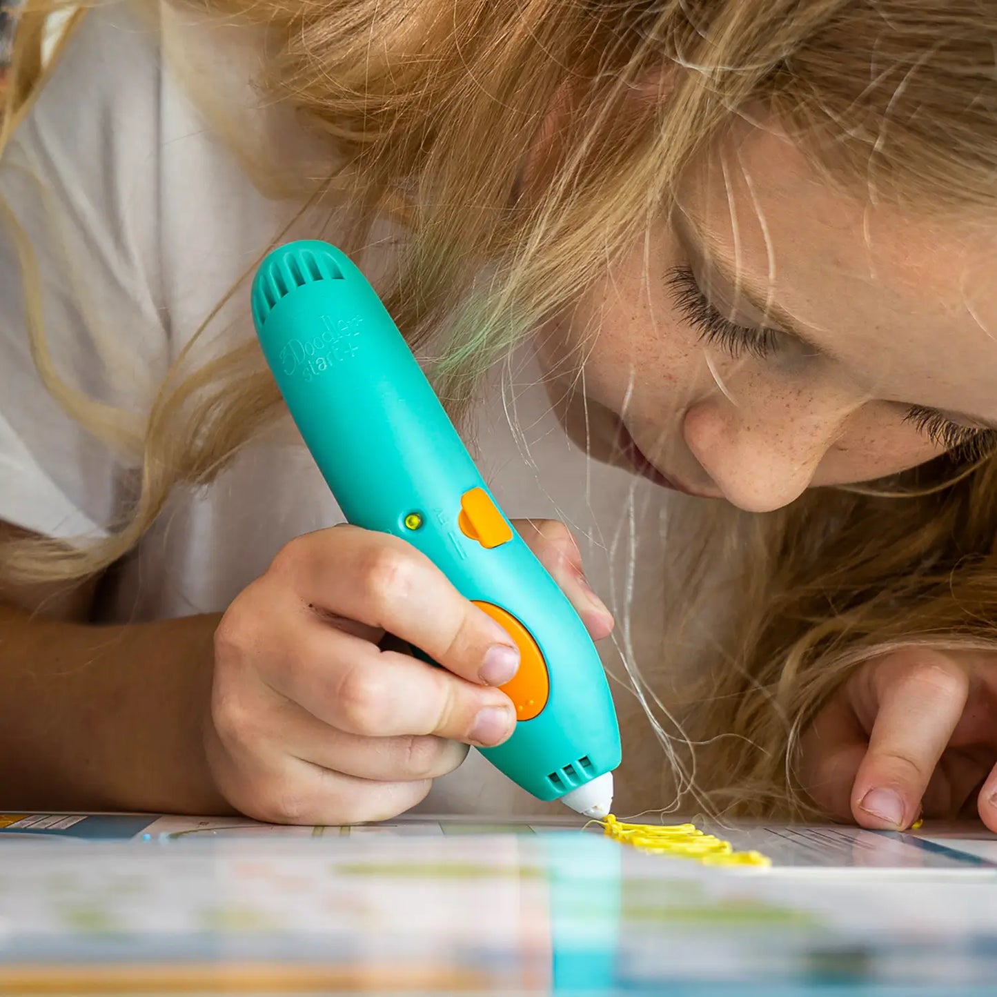 Plufin™ Upgraded Doodler Smart Drawing Pen for Kids and Adults Crafting Art and DIY Fun