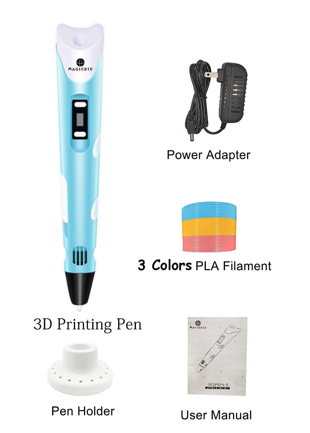 Plufin™ Upgraded Doodler Smart Drawing Pen for Kids and Adults Crafting Art and DIY Fun
