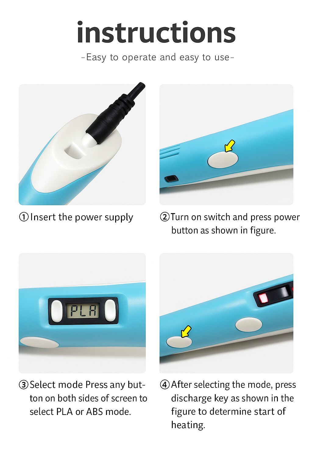 Plufin™ Upgraded Doodler Smart Drawing Pen for Kids and Adults Crafting Art and DIY Fun